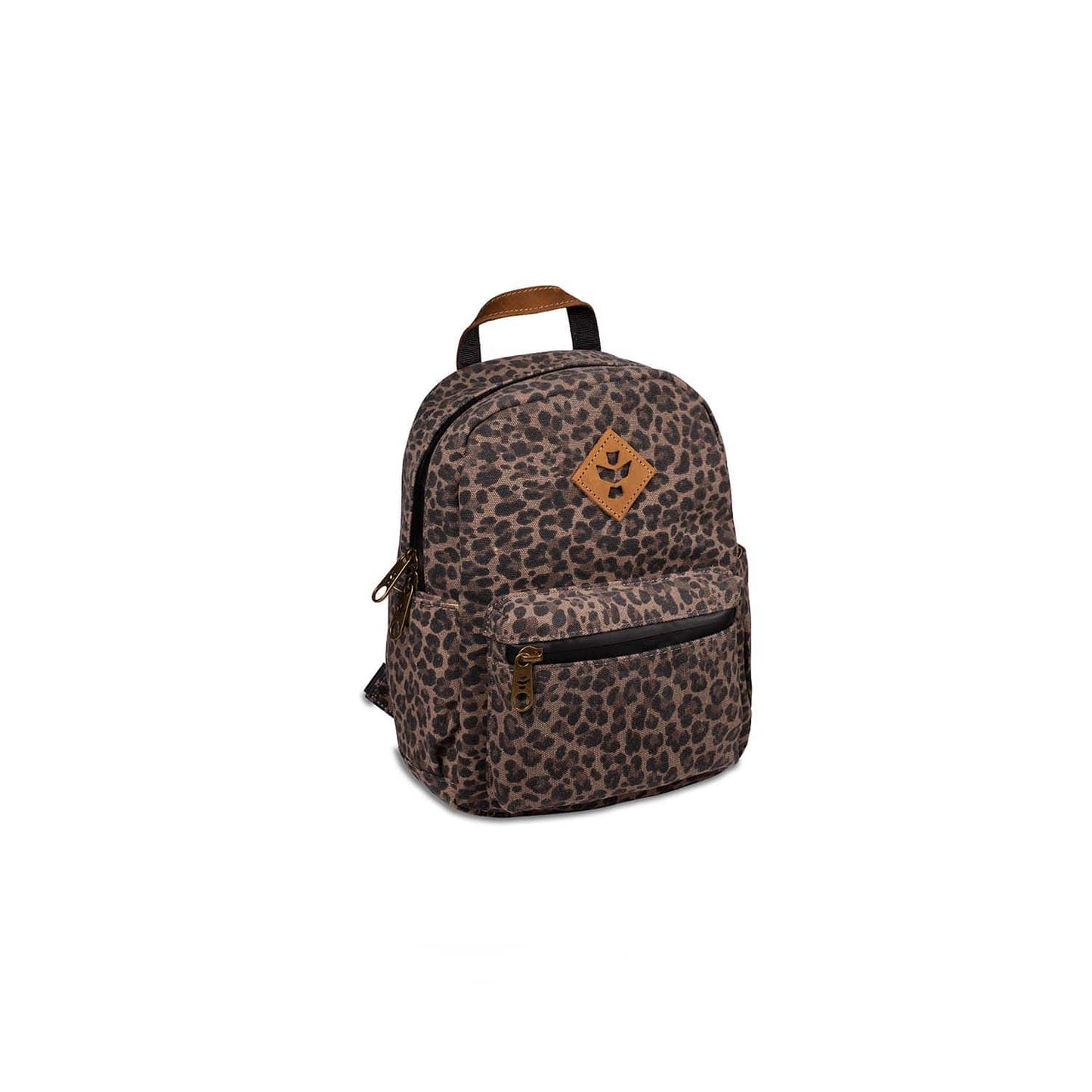 Revelry Supply Travel Bag Leopard The Shorty - Smell Proof Mini Backpack