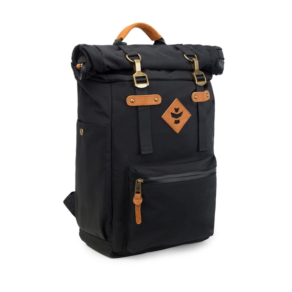 Revelry Supply Travel Bag Black The Drifter - Smell Proof Rolltop Backpack