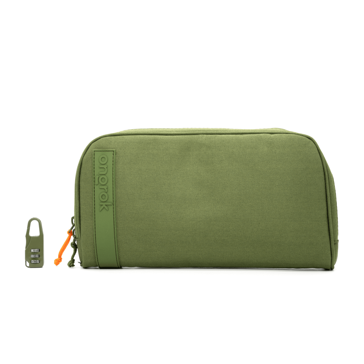 ONGROK Green | Large (6x11") Carbon-lined Wallets with Combination Lock V 2.0 | 3" Sizes (Small, Medium, Large)