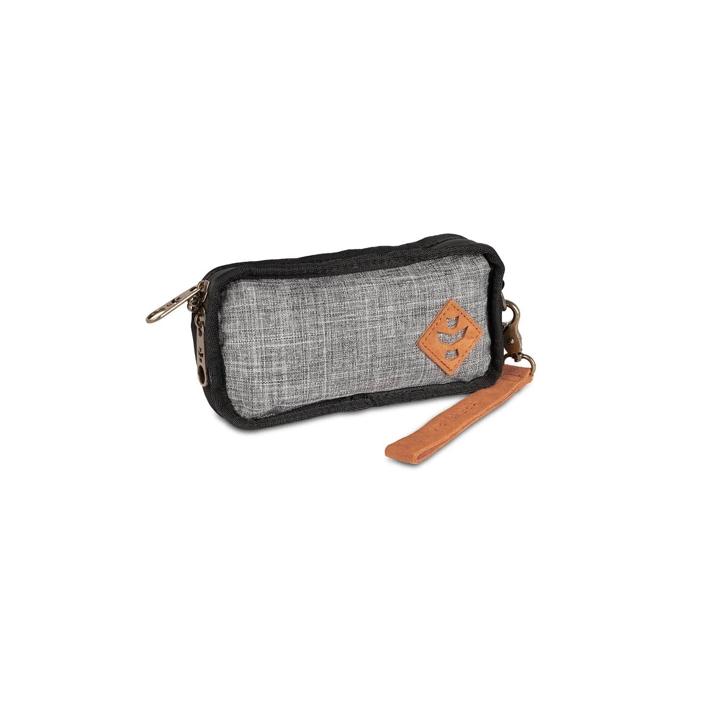 Revelry Supply Crosshatch Grey The Gordito - Smell Proof Padded Pouch