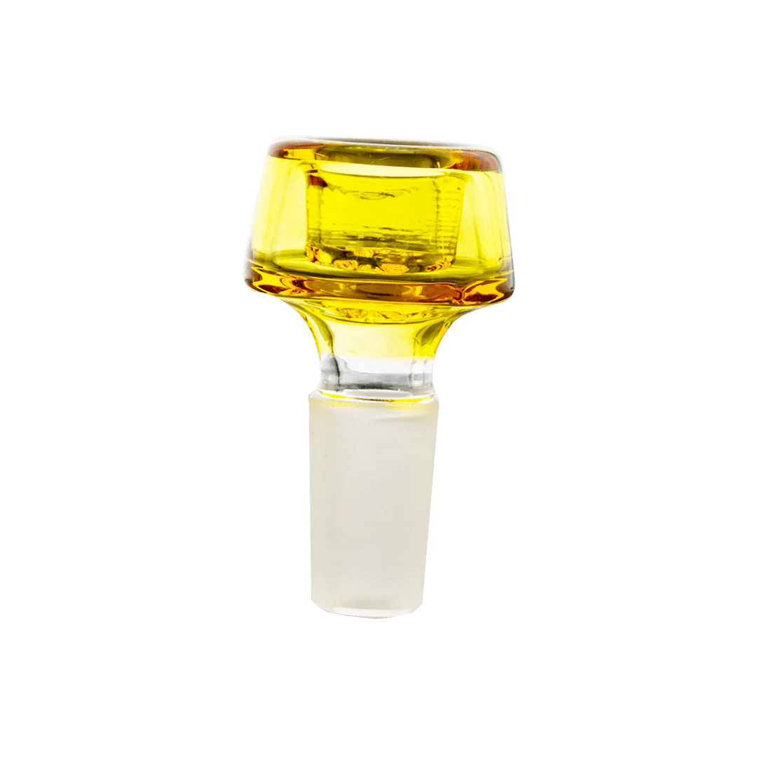 MAV Glass Bong Bowl Gold 7 Hole Pro Bowl (14mm)