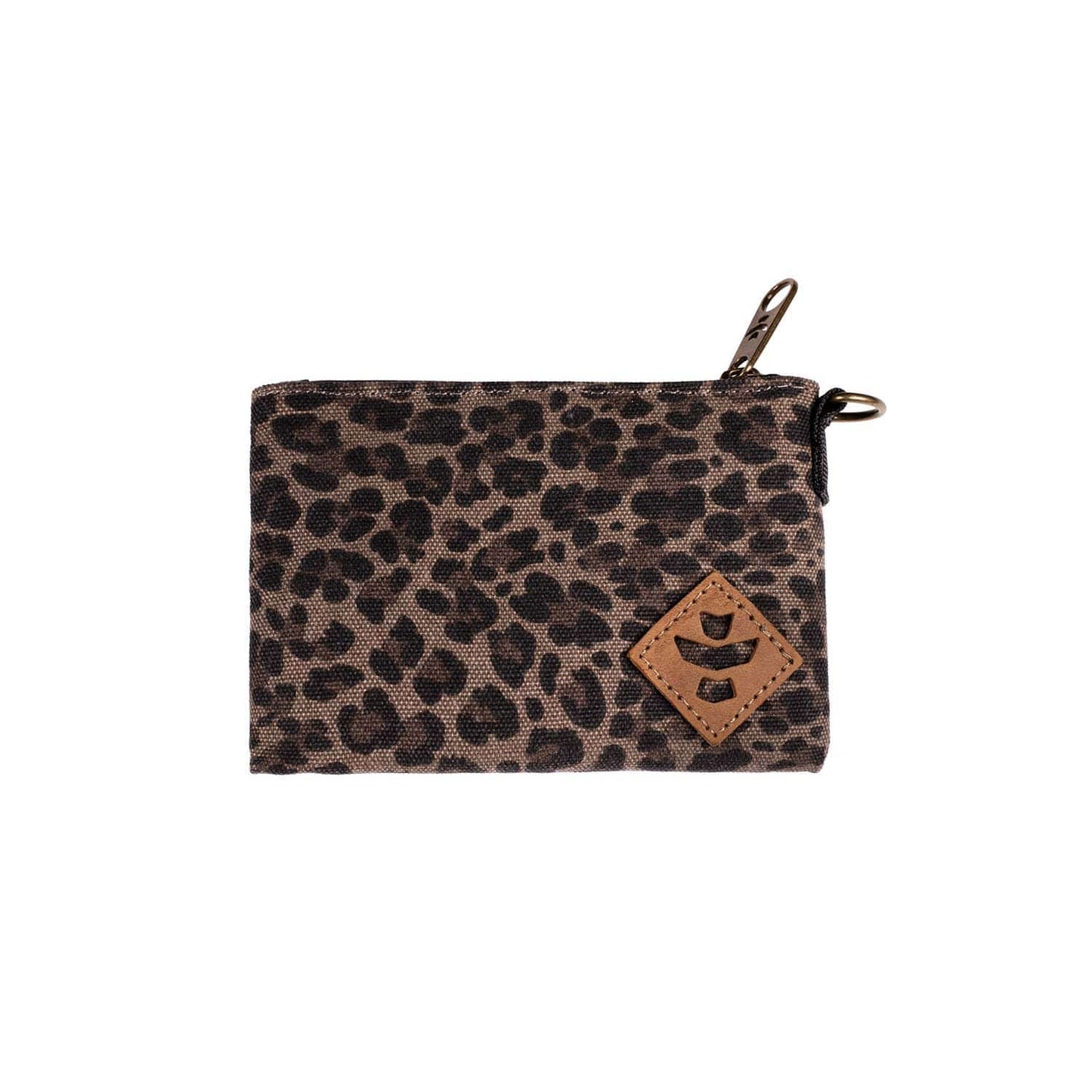Revelry Supply Travel Bag Leopard The Mini Broker - Smell Proof Zippered Small Stash Bag