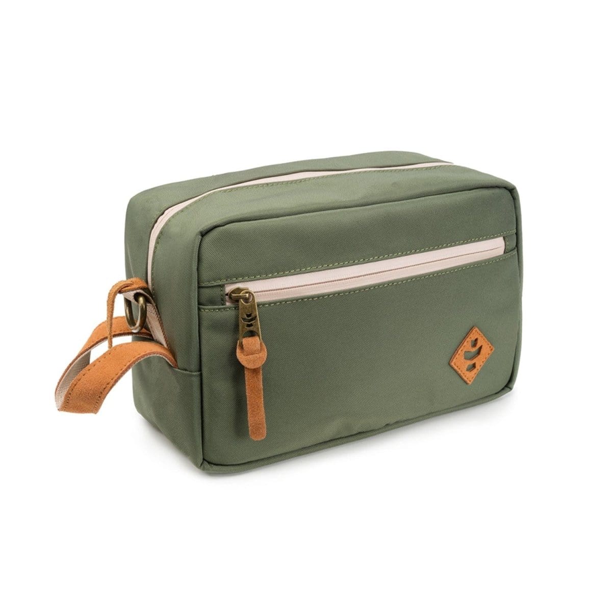 Revelry Supply Travel Bag Green The Stowaway - Smell Proof Toiletry Kit
