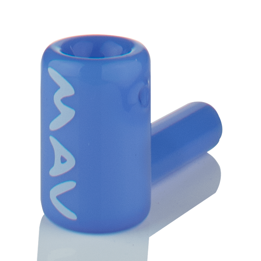MAV Glass Hand Pipe Lavender 2.5" Mini Hammer Hand Pipe