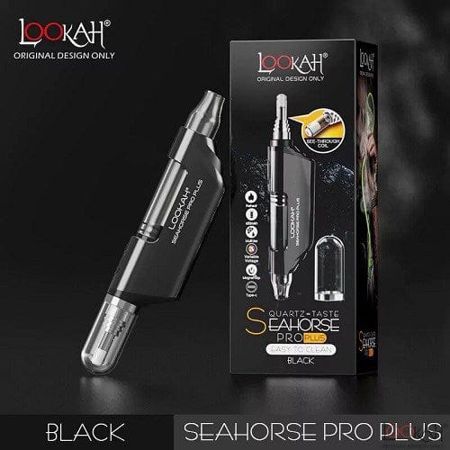 Lookah e-rig Black Lookah Seahorse Pro PLUS Electronic Nectar Collector