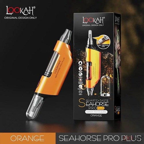 Lookah e-rig Orange Lookah Seahorse Pro PLUS Electronic Nectar Collector