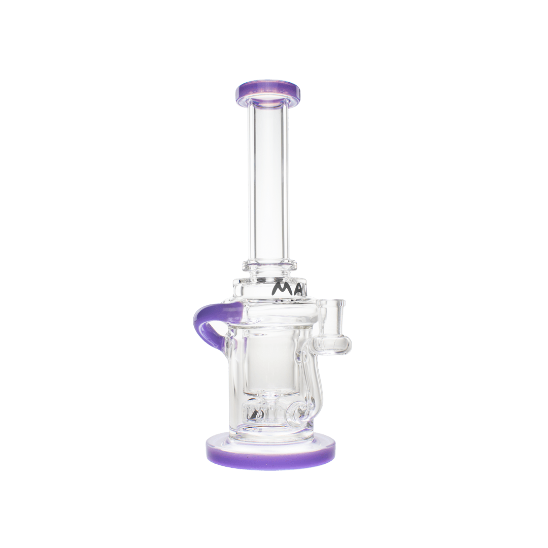 MAV Glass Dab Rig purple Lunada Bay Single Uptake Incycler