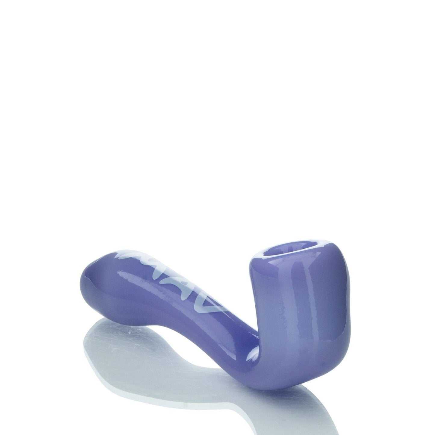 MAV Glass Hand Pipe Purple 5" Sherlock Pipe CX21PURP