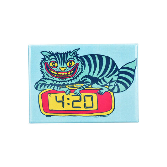 Killer Acid Home Decor 420 Cat Magnet | 3.5" x 2.5"
