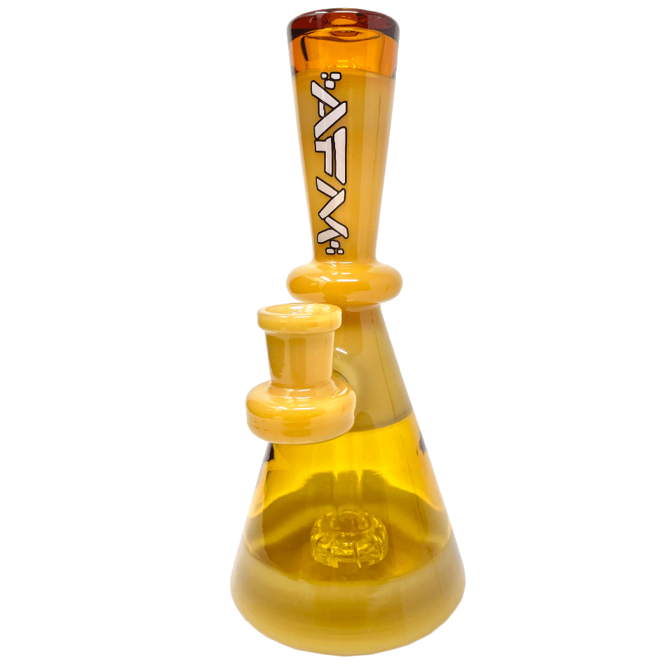 AFM Smoke Dab Rig Double Butter 7.5" Double Double Glass Mini Dab Rig