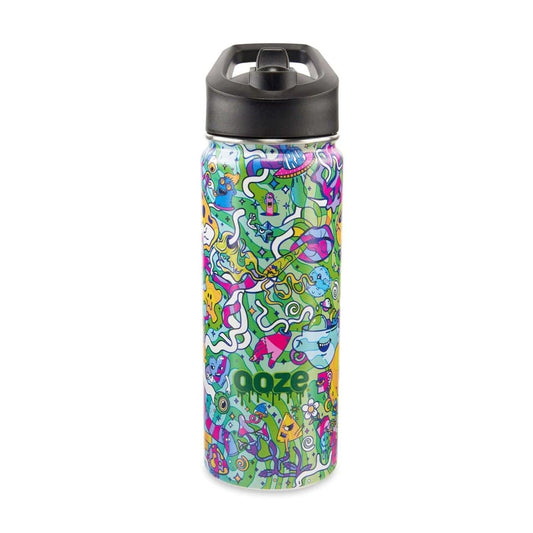Ooze Chroma Ooze Stainless Steel 18oz Water Bottle with Straw