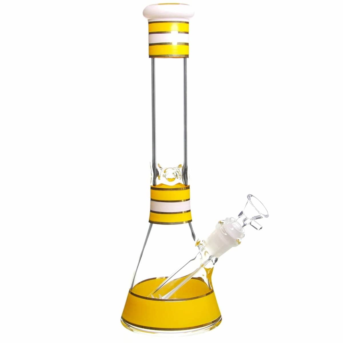 Benext Generation Glass Yellow Supreme Bongs Of Olympus Beaker