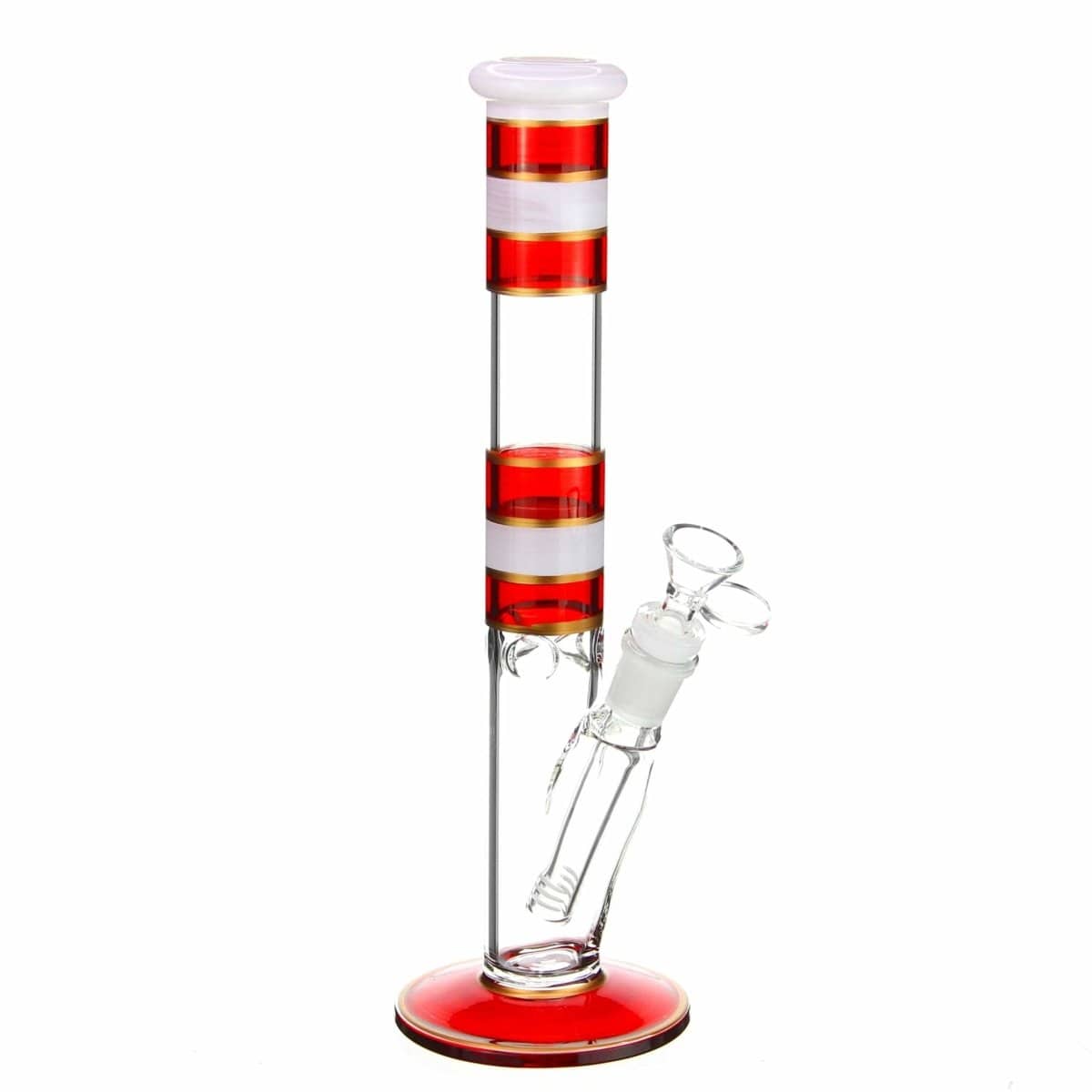 Benext Generation Glass Red Supreme Bongs Of Olympus Straight Tube