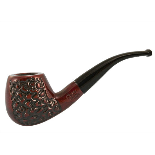 Gift Guru Pipes Pulsar Shire Pipes The True Scotsman | Engraved Bent Brandy Smoking Pipe