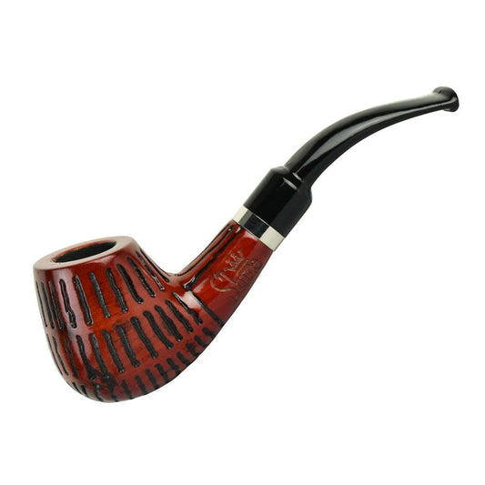 Gift Guru Pipes Pulsar Shire Pipes The Mad Dash | Engraved Brandy Smoking Pipe