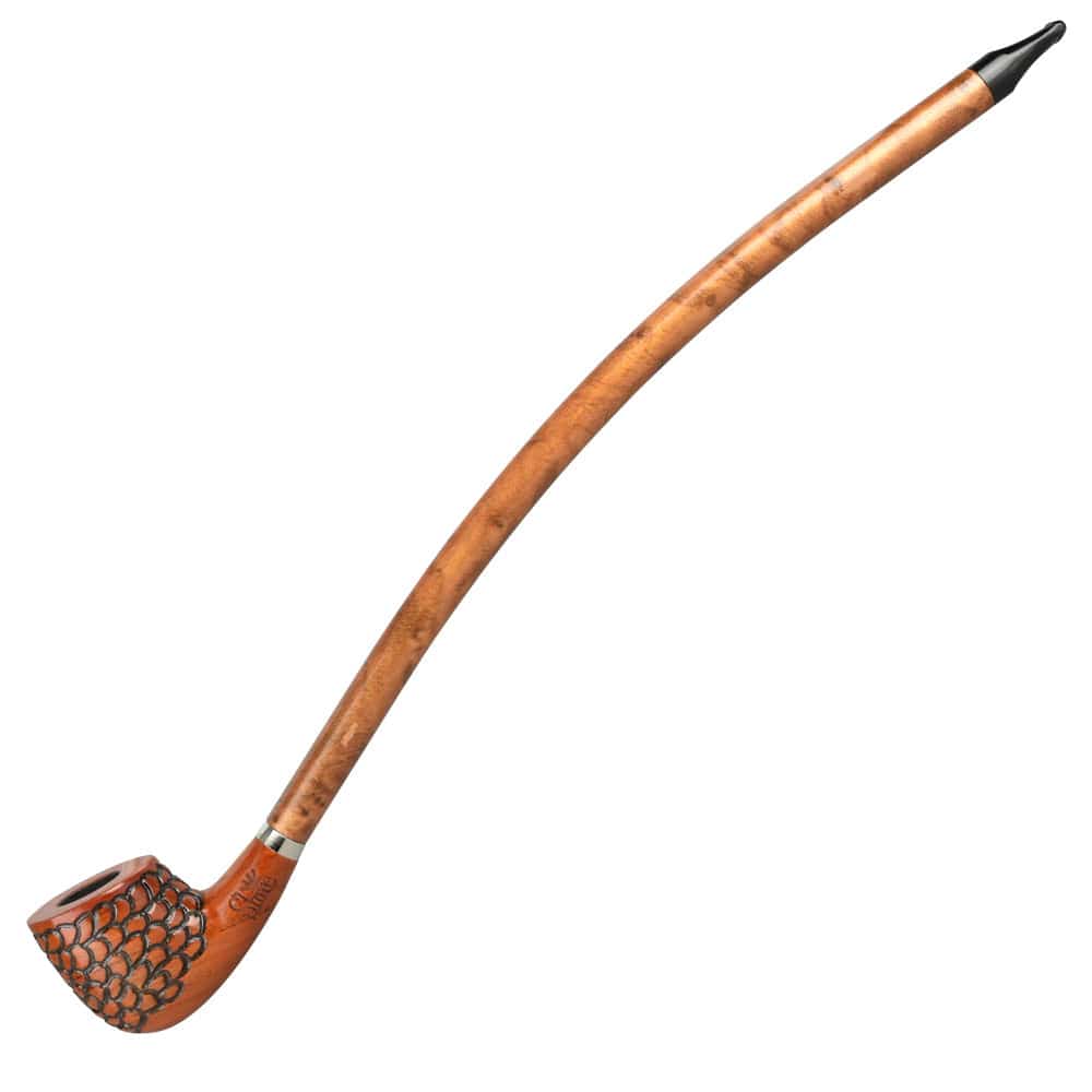 Gift Guru Pipes Pulsar Shire Pipes The Archivist | Engraved Billiard Churchwarden Smoking Pipe