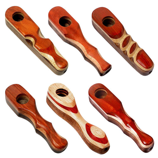 Gift Guru Hand Pipes Padauk Wood Spoon Pipe