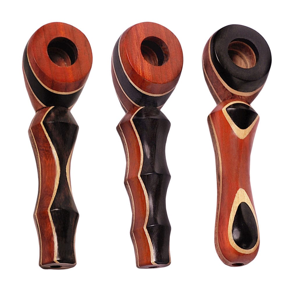 Gift Guru Hand Pipe Styled Wood Spoon Pipe