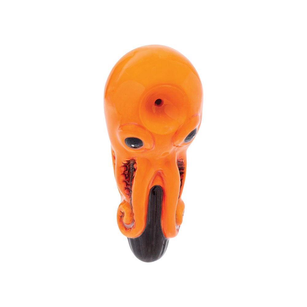 Gift Guru Wacky Bowlz Octopus Ceramic Hand Pipe | 3.5"