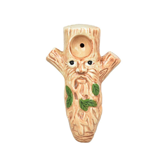 Gift Guru Wacky Bowlz Tree Man Ceramic Hand Pipe