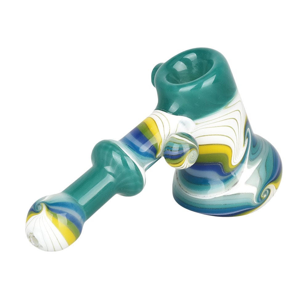Gift Guru Bubbler Synesthesia Bubbler Pipe - 5.75"/Colors Vary
