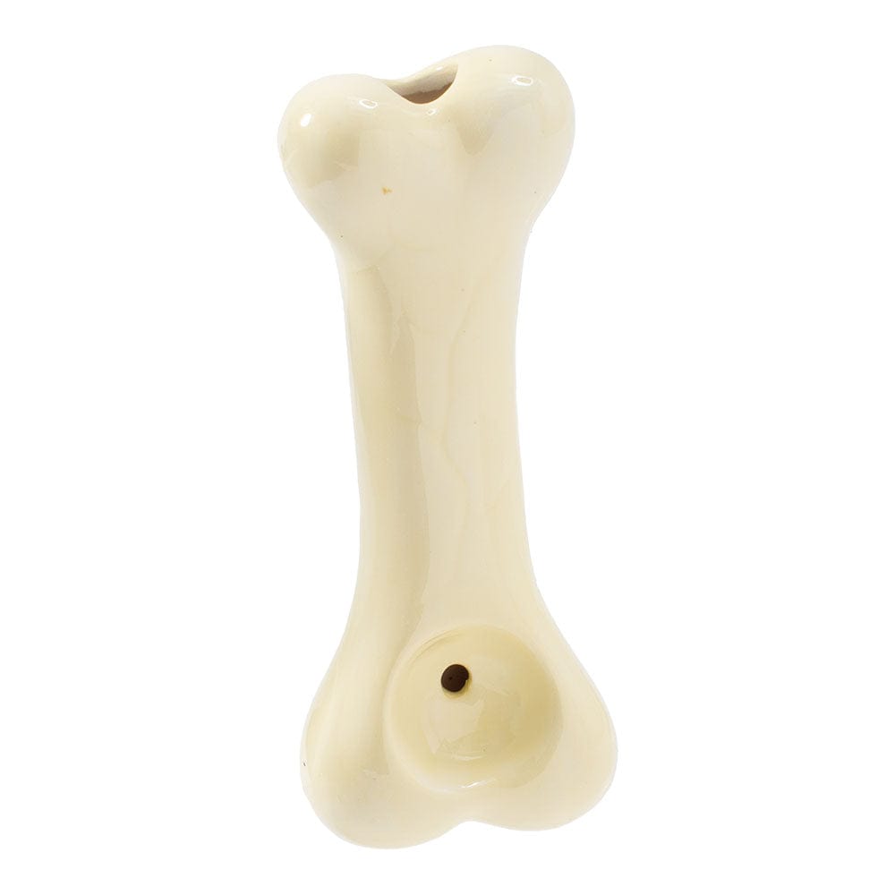 Daily High Club Hand Pipe Wacky Bowlz Dog Bone Ceramic Hand Pipe