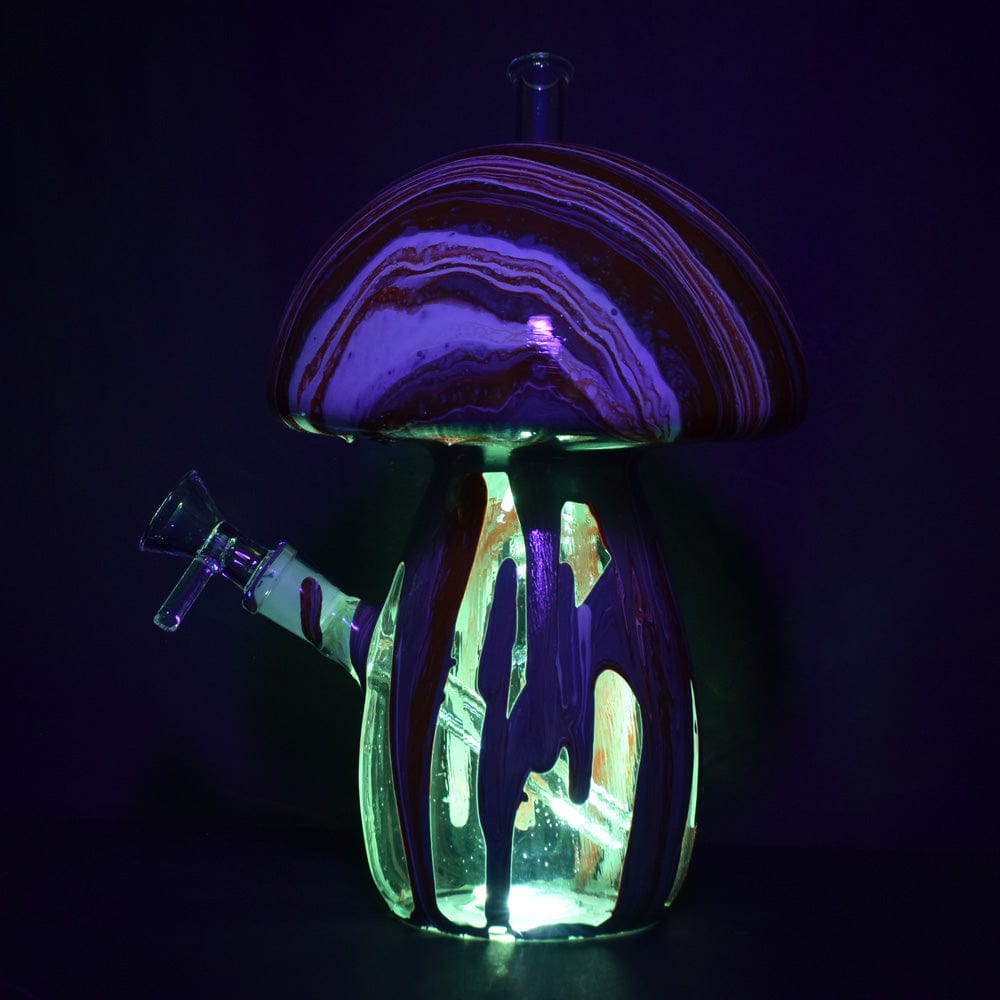 Dabtized Bong Dabtized Trippy Mushroom LED Water Pipe