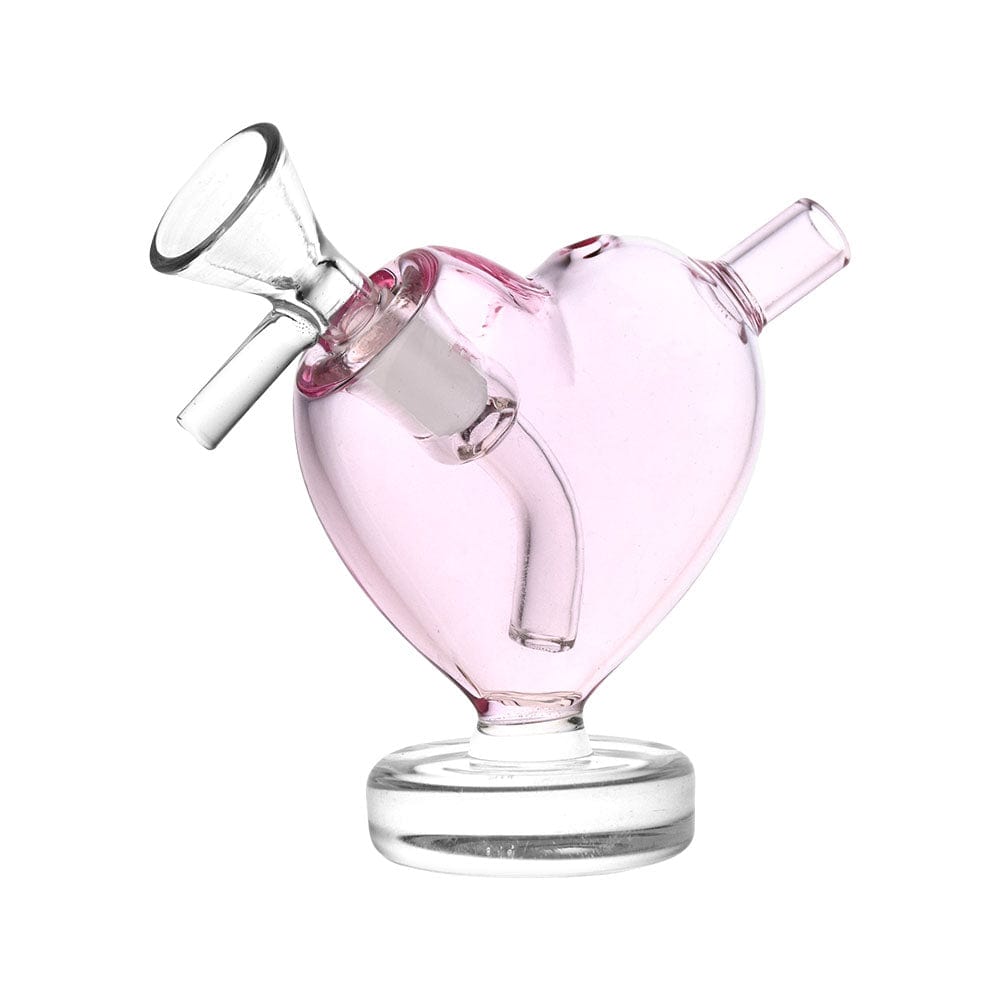 Gift Guru Bubbler From The Heart Glass Mini Bubbler - 3" / 10mm F