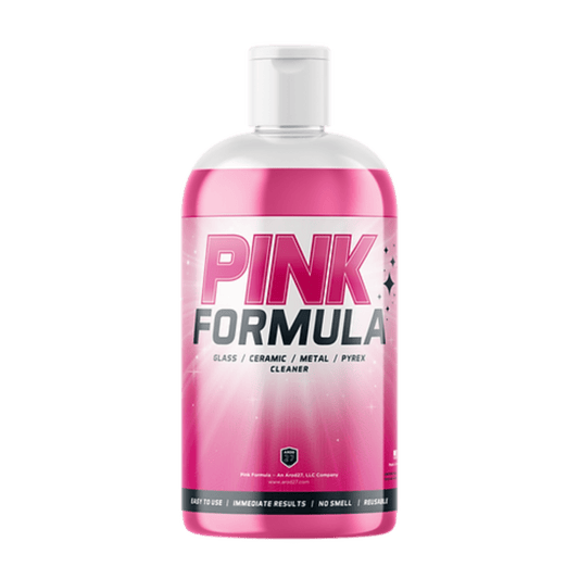 Pink Formula Glass Cleaner Single Pink Formula Cleaner- Liquid - Non-Abrasive - 16oz
