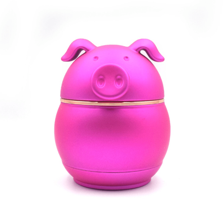 Cloud 8 Smoke Accessory Grinder Pink / Pig Cute Animal Aluminum Grinder