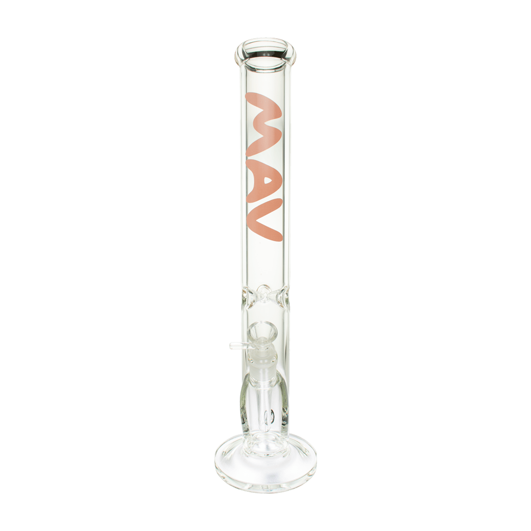 MAV Glass Bong 18" Classic Straight Tube Bong
