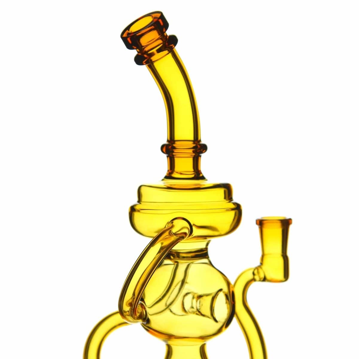 Lotus Glass Glory Hole Recycler Dab Rig
