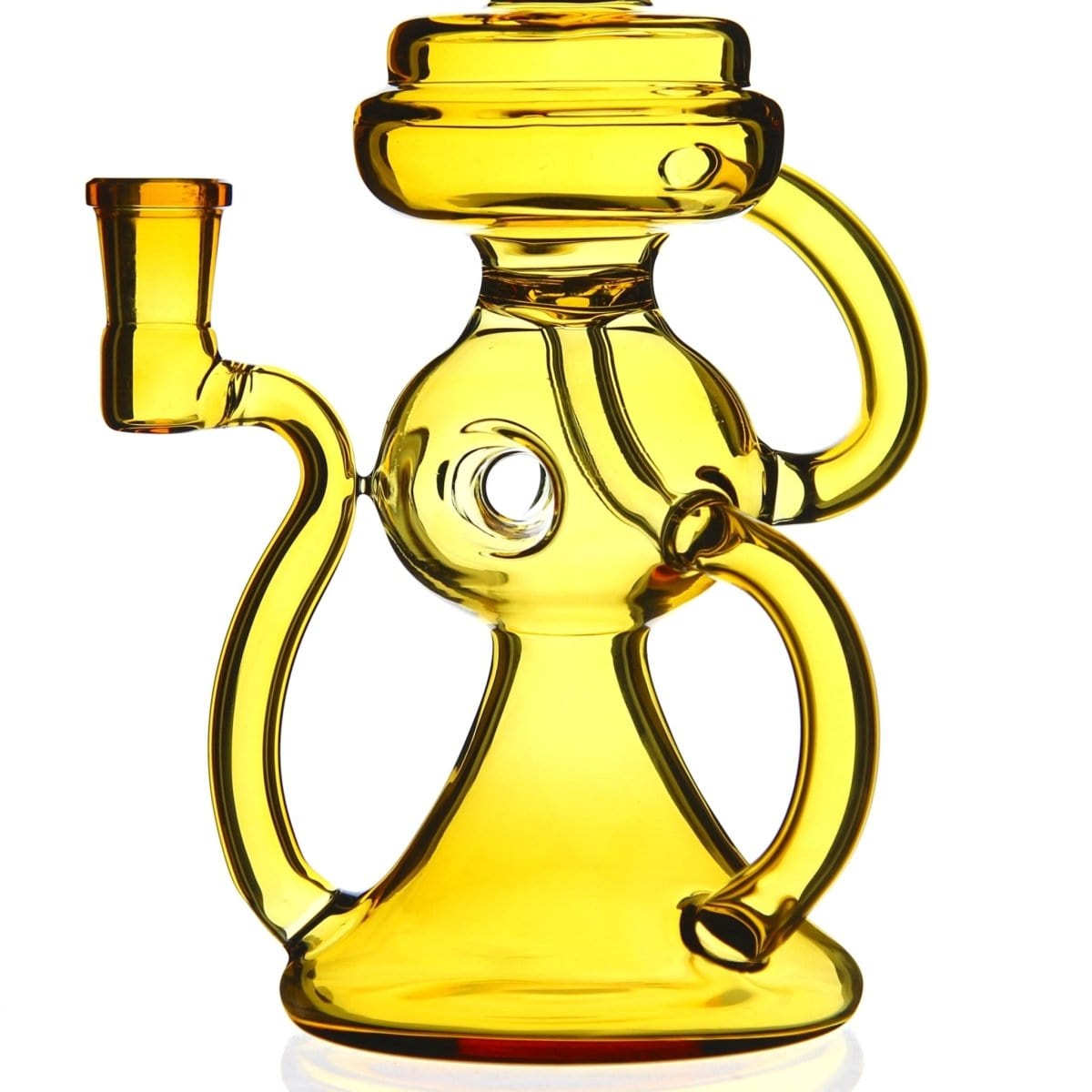 Lotus Glass Glory Hole Recycler Dab Rig