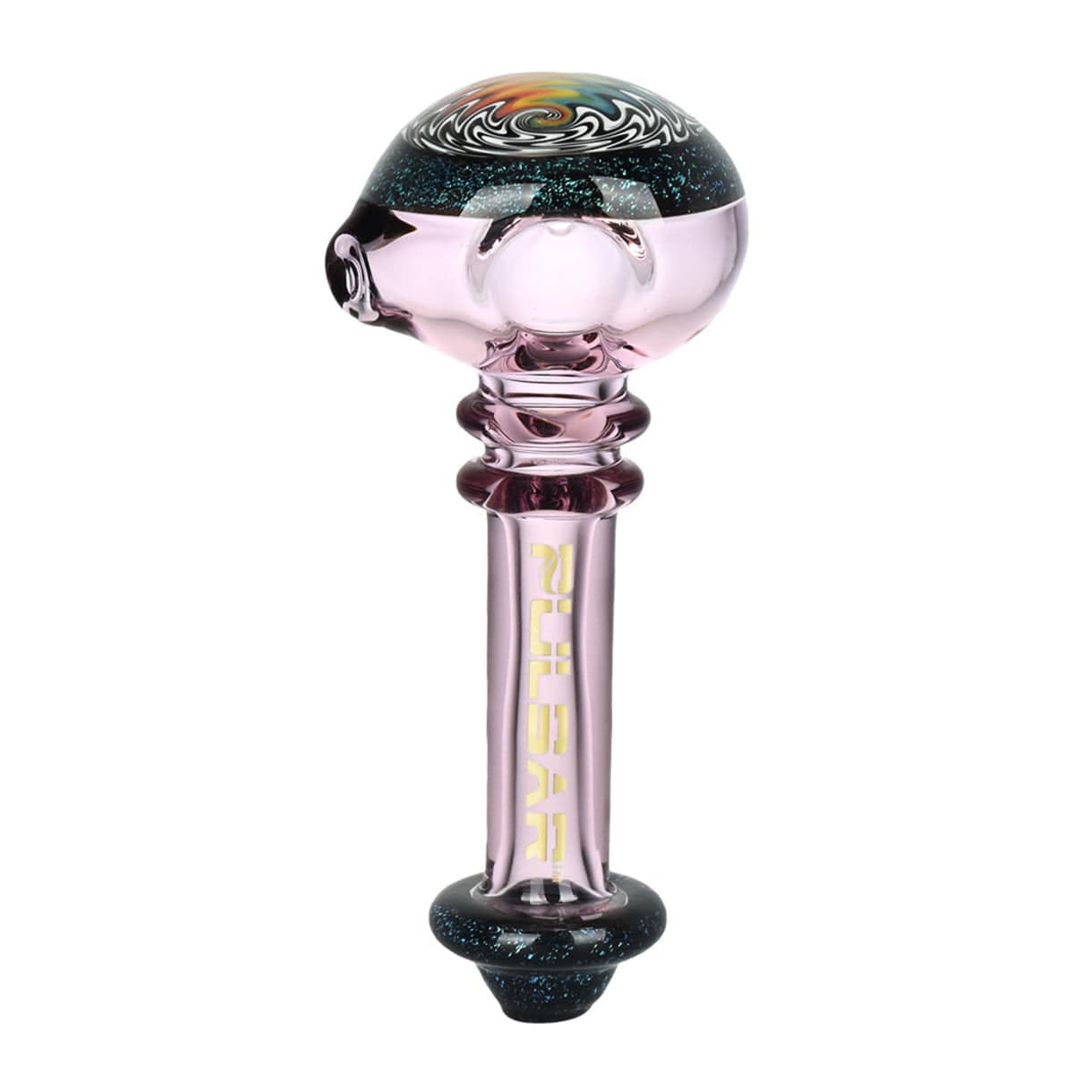 Gift Guru Hand Pipe HP146 Pulsar Oort Cloud Spoon Pipe - 4.5" / Colors Vary