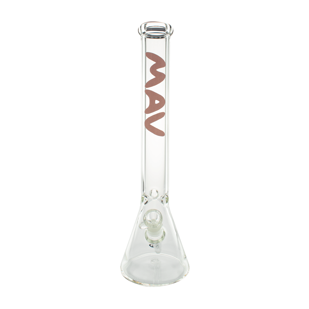 MAV Glass Bong Purple 18" Classic Beaker Bong
