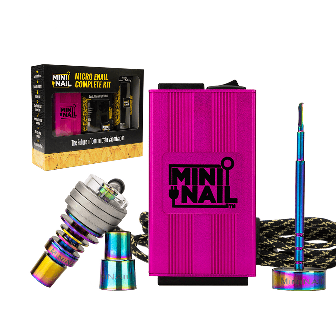 Mini Nail LLC E-Nail Pink MiniNail Quartz Hybrid Deep Dish Kit E-Nail