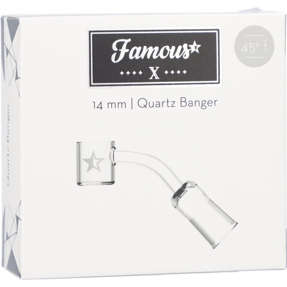 Famous Brandz dab nail Famous X Replacement Banger - 45 Degree 14mm Female