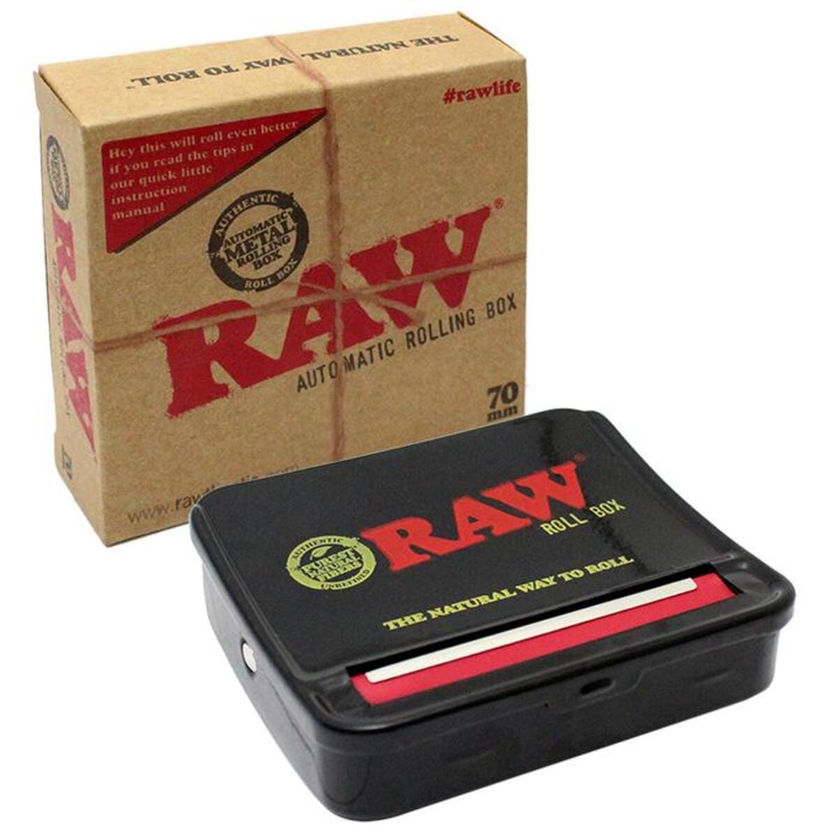 HBI Accessory RAW 70MM Metal Auto-Roll Box