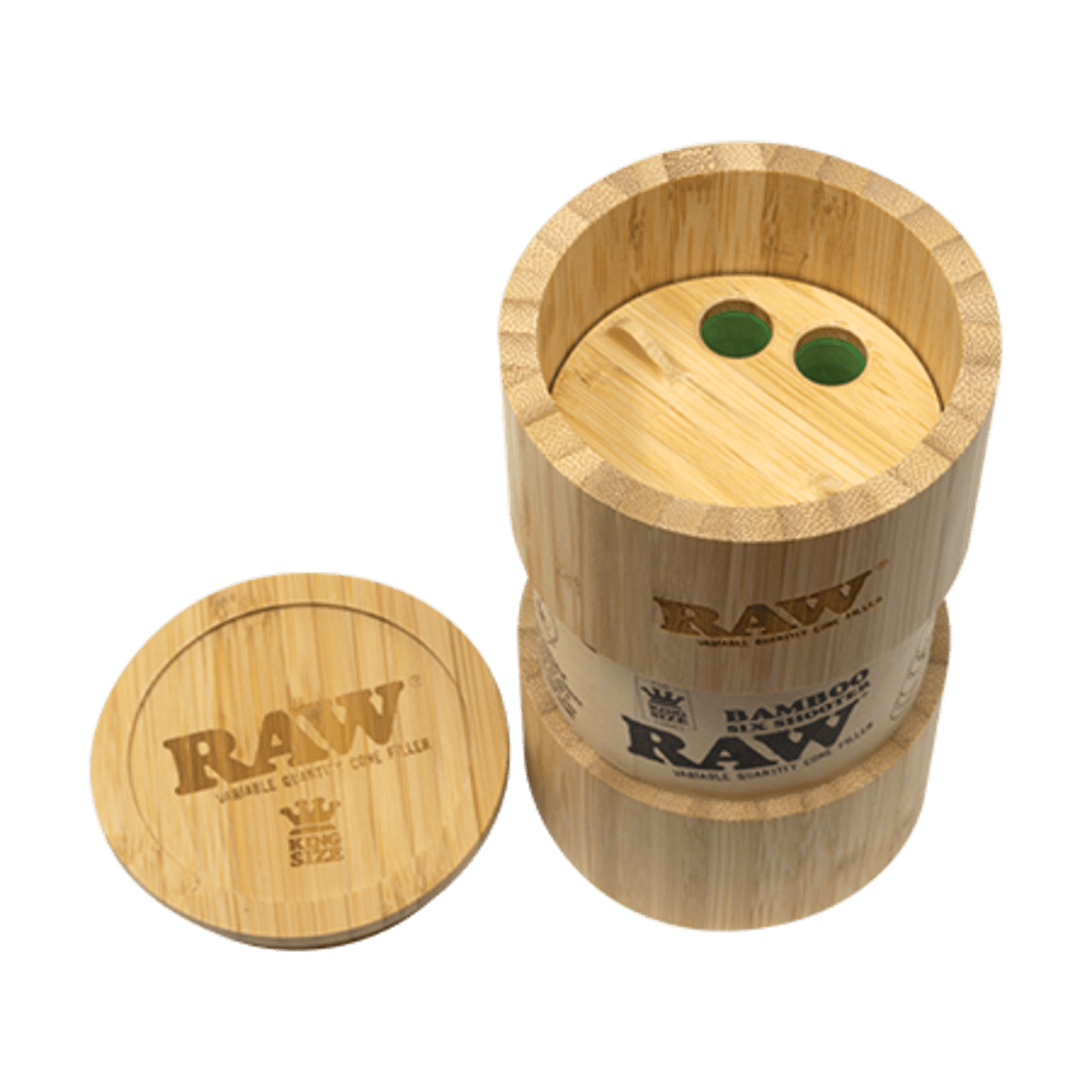 HBI Accessory RAW Bamboo Six Shooter