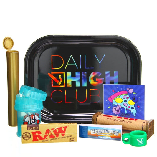 Daily High Club Accessory Tie Dye Ultimate Rolling Kit - DHC Rolling Tray Set