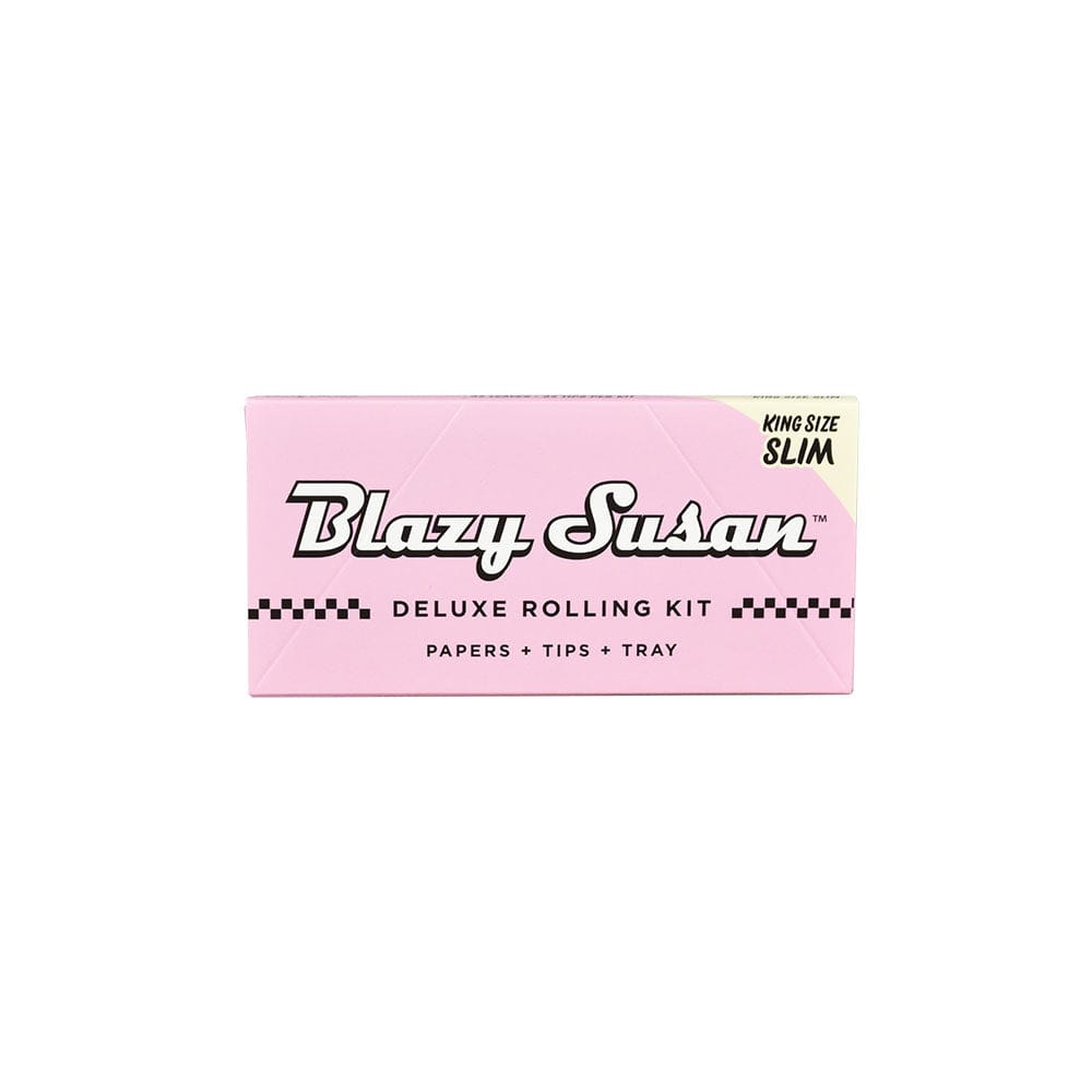 Blazy Susan Rolling Papers Blazy Susan Pink Papers Deluxe Rolling Kit 20 Piece Display