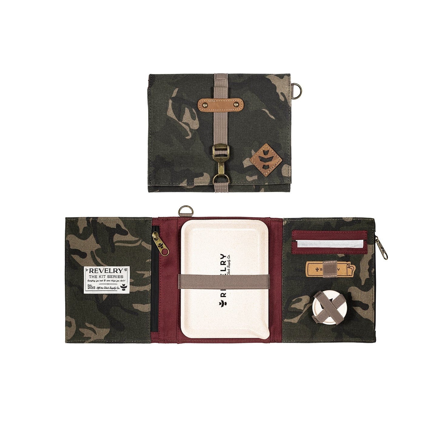 Revelry Supply Camo The Rolling Kit - Smell Proof Kit