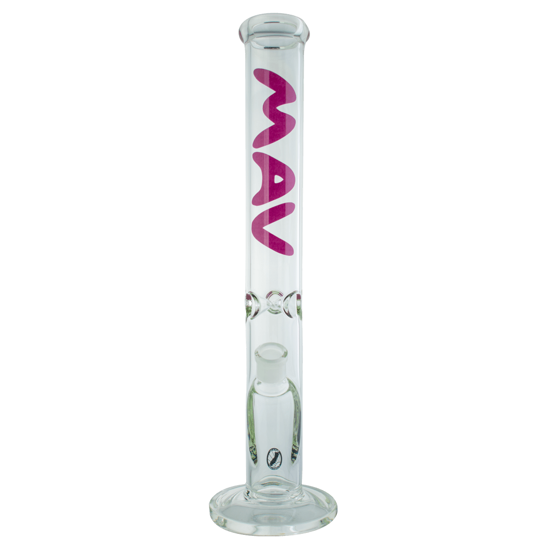 MAV Glass Bong Purple 18