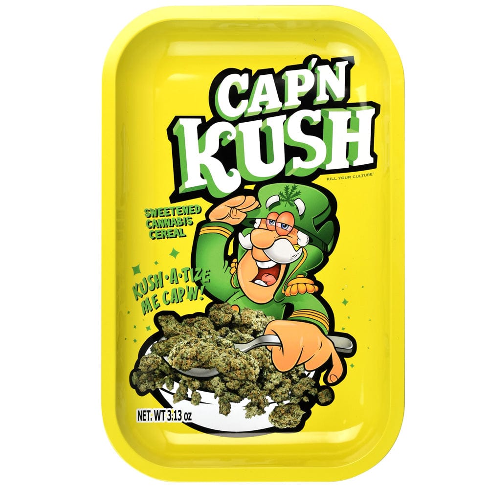 Kill Your Culture Rolling Tray Large Cap N' Kush Rolling Tray