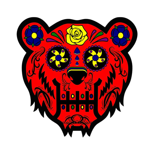 Bear Quartz Dab Mat Bear Quartz x moodmats Dab Mat - Bear Candy Red / 8"