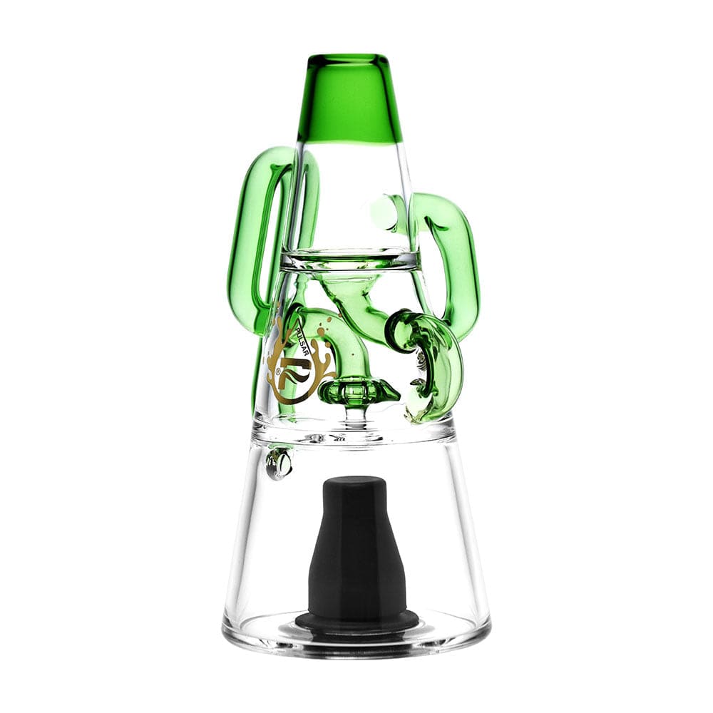 Gift Guru Vaporizer Accessory Green Pulsar Sipper Bubbler Cup | Recycler | 6.75"