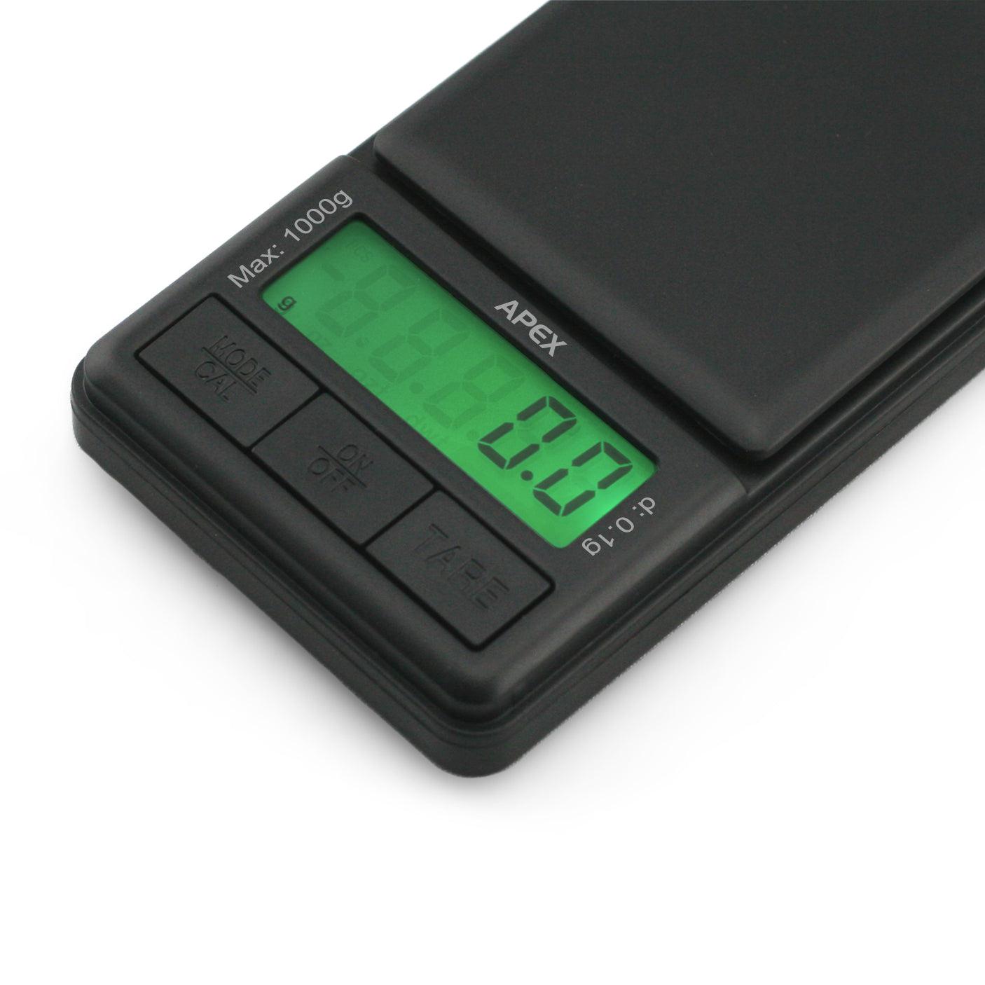 Truweigh Scales 1000g x 0.1g Truweigh APEX Digital Mini Scale - 1000g x 0.01g