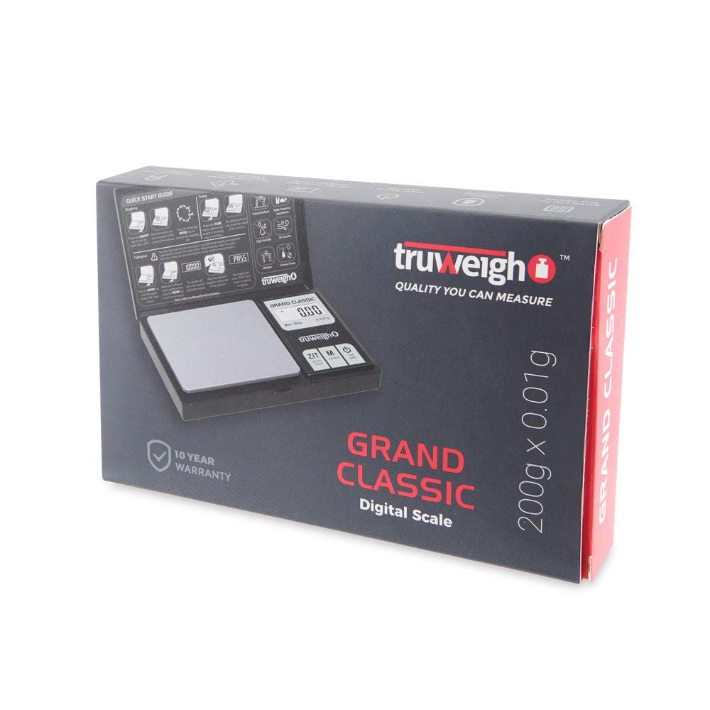 Truweigh Scales Truweigh Grand Classic Digital Scale - 200g x 0.01g