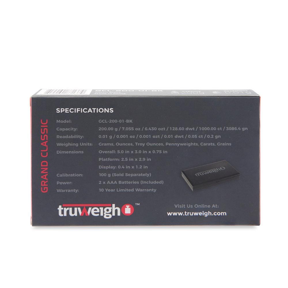 Truweigh Scales Truweigh Grand Classic Digital Scale - 200g x 0.01g