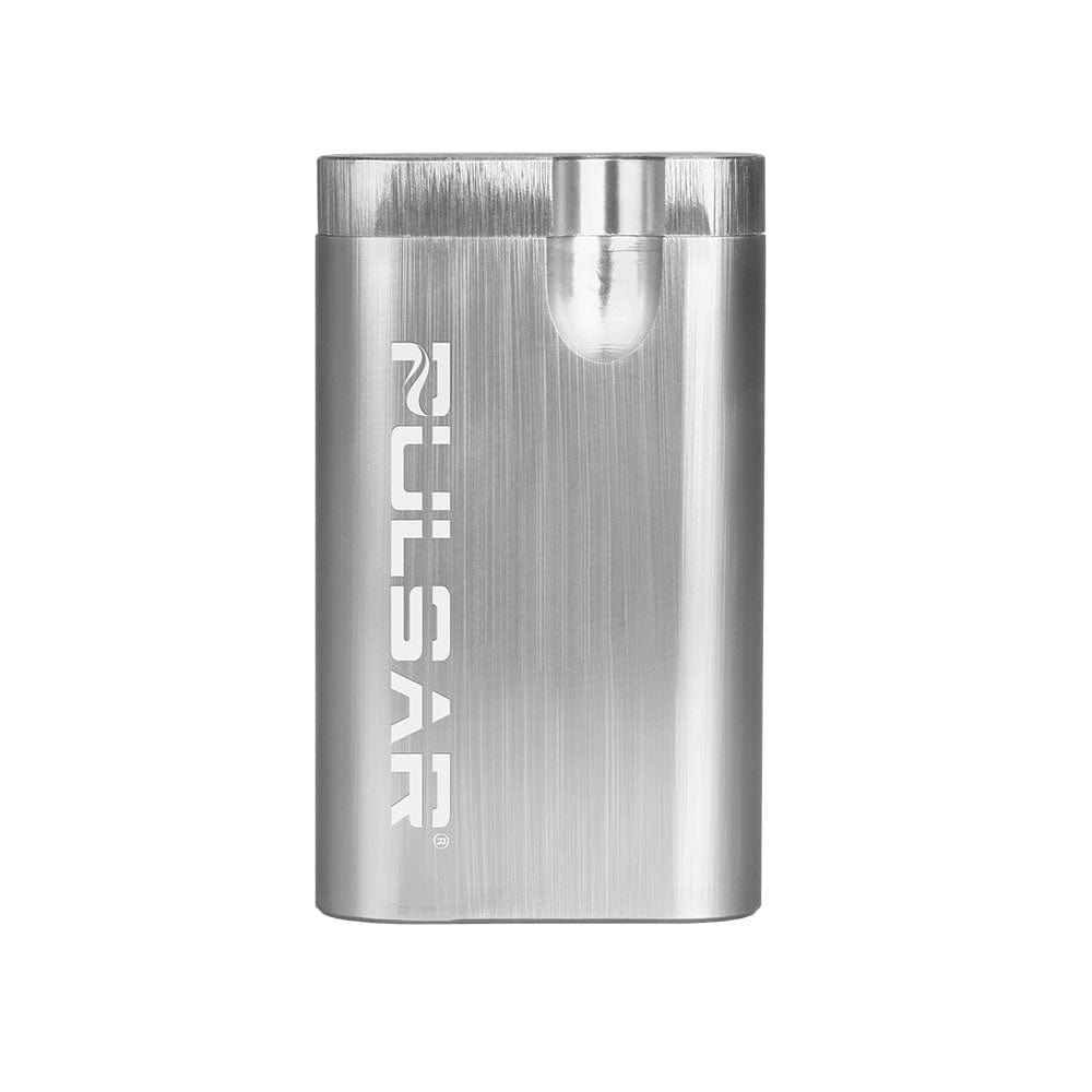 Gift Guru Hand Pipe 3 Inch (7.62 cm) / Dugout Silver Pulsar Anodized Aluminum Dugout